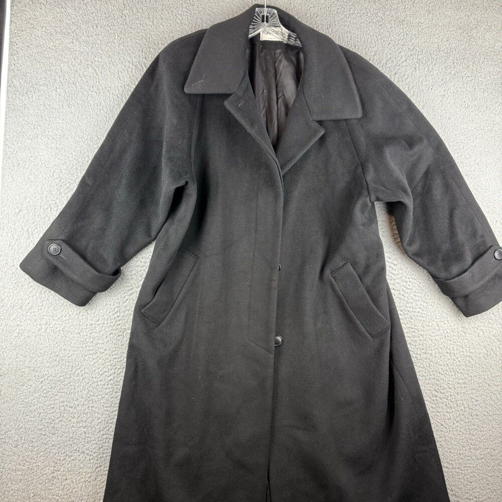 Vintage Forecaster Of Boston Women’s Size 16 Lined 100% Pure Wool Coat USA Made